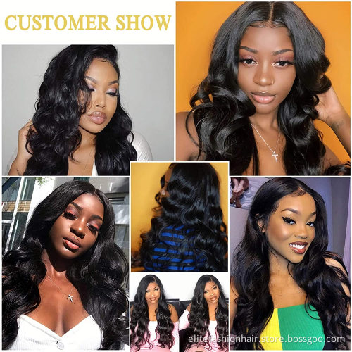 Body Wave Lace Closure 4x4 Free Part Swiss Lace Closure Natural Black Brazilian Virgin Human Hair Top Swiss Lace Closure